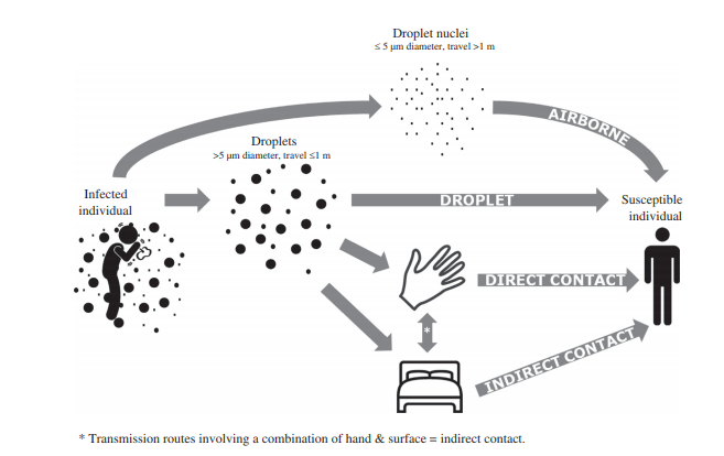 covid transmission routes